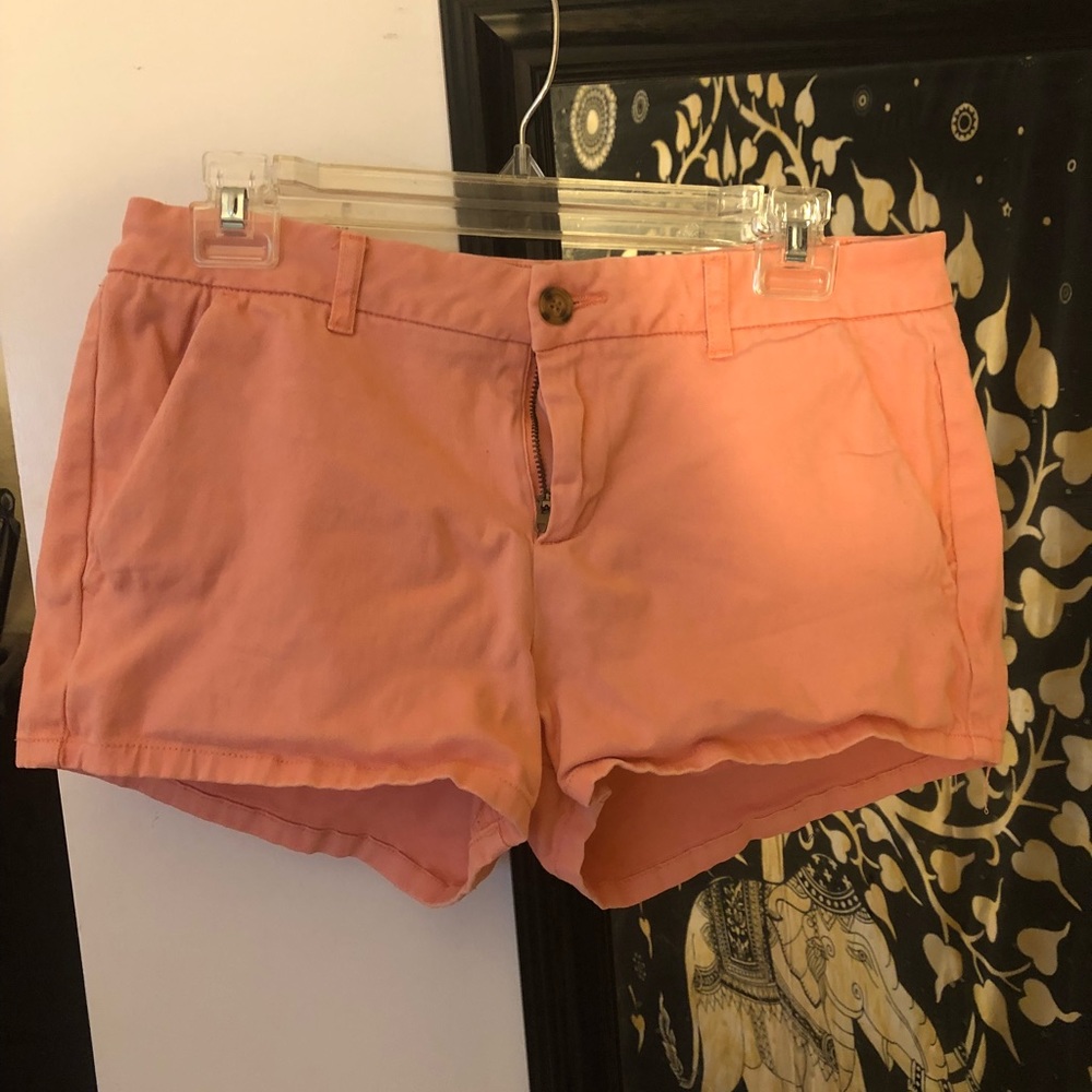 Peach shorts